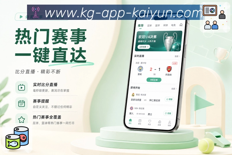 开云App连续感：赛程、实时赛况、消息提醒和赛后内容